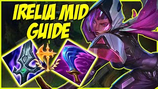 SEASON 11 IRELIA MID GUIDE HOW TO PLAY AND SNOWBALL YOUR LANE - LEAGUE OF LEGENDS