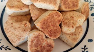 Galletas de Queso Rápidas y Fáciles