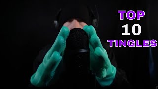 ASMR | Top 10 Brain Melting Triggers [No Talking]