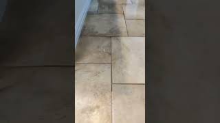 Day and Night Difference 🔥 || 271sqft Tile and Grout Clean and Seal