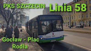 PKS Szczecin, linia 58 - Solaris Urbino 18 III #10550