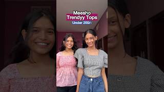 Meesho Tops Under 200/- 💕 #meesho #meeshohaul #meeshofinds #minivlog #shorts #shortsviral #viral