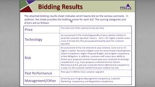 BizFighter Bid Summary Report