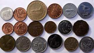 200 Animal Coins from Foreign Countries