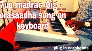 7up_madras_Gig_-_orasaadha"song by"santhu music