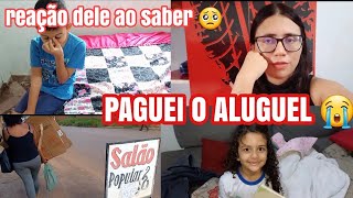 JA PAGUEI O ALUGUEL 😭🙌 SERA UMA NOVA ETAPA! REAÇÃO DO FELIPE AO SABER