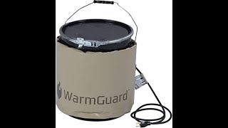 Review WarmGuard WG05 Insulated Pail Band Heater - Bucket Heater 2021