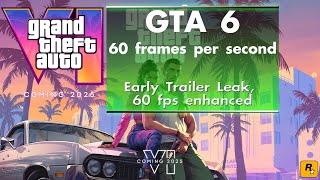 Grand Theft Auto 6 - Early Trailer, 4K, 60FPS AI Enhanced