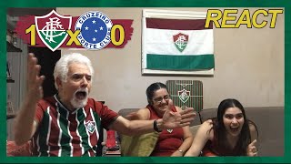 FAMÍLIA TRICOLOR REAGE À 1 FLUMINENSE X 0 CRUZEIRO - CAMPEONATO BRASILEIRO 2023