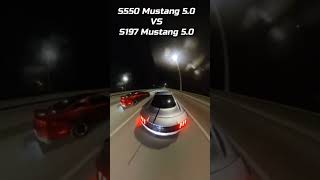 S550 Mustang 5.0 VS S197 Mustang 5.0! #Ford #fordmustang #Mustang #cars #autos #shorts