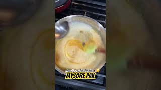 How to make the most delicious and easiest sweet Mysore Pak ?? #mysorepak #sweet #yummy #shorts