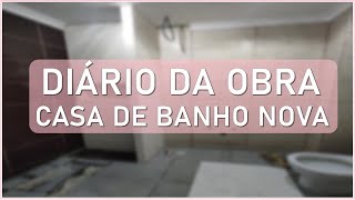 DIARIO DA OBRA #1 MODIFICAMOS A CASA DE BANHO TODA I Bruna Rodrigues