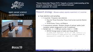 OSSC19: Amélie Godefroidt | Threat Ownership Theory (TOT)