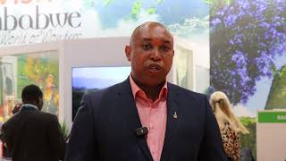 Farai Chimba, General Manager, The Victoria Falls Hotel at  World Travel Market London 2023