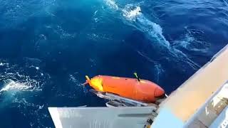 Lanzamiento de AUV - Ocean Infinity