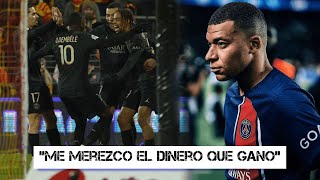 Respuesta de Mbappe sobre su deseo a disputar.