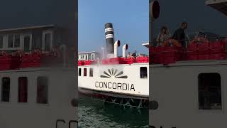 Barco a vapor Concordia - Lago di Como, Italia ⛴️