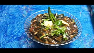 Garlic Spinach/Lasooni Palak Recipe