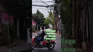 Jalan Sagu Jagakarsa Ditutup Sementara