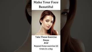 Beautiful Face Job Exercise #youtubeshort #ytshorts #workout