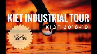 KIET INDUSTRIAL TOUR, KIOT/2018-19