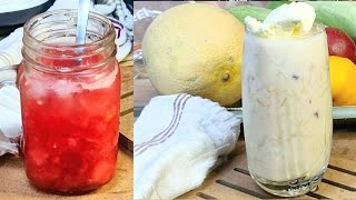 Iftar drinks/2 super drinks for iftar/iftar recipes/Kerala Snacks box