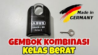 ABUS 190CS/60 | Gembok Kombinasi Kelas Berat | Review Indonesia