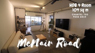 Singapore HDB at McNair Road | 4-Room Flat