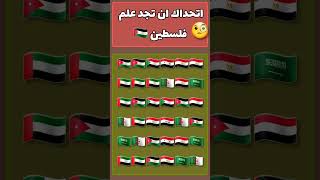 اتحداك انتجد علم فلسطين 🇵🇸🧐#اكسبلورر #youtubeshorts #subscribe #اشتراك #فلسطين #youtube #explore