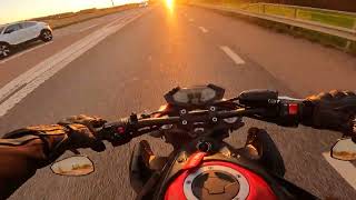 Sunset ride! I Motovlog #6