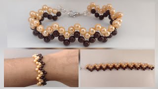 Pulseira duo Zig zag de pérolas @vivendoaprendendo5110 @nilcienemaciel2188