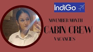 November Indigo Cabin Crew Interview | Cabin Crew | Indigo | #indigo #cabincrew