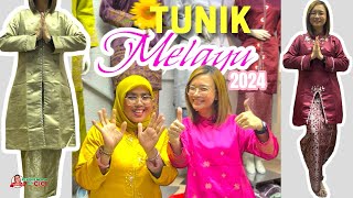 GAYA ABADI #TUNIK MELAYU YG MEMUKAU! #grosir #tanahabang #bajupesta #bajukondangan #melayu #malaysia