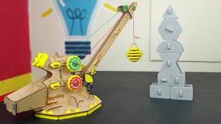 Smartivity Construction Crane -  DIY STEM kit - Peephole View Toys