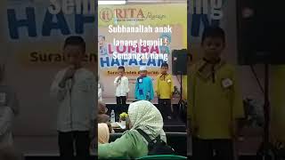 subhanallah anak laki laki ku berani' tampil #fypシ゚viral#shortsviral