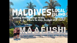 Maldives On A Budget | Maafushi Island Day 1 (Vlog)