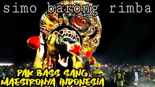 SANG MAESTRO SIMO BARONG INDONESIA  PAK BAS || MAYANGKORO ORIGINAL lap pojok mojoroto kediri