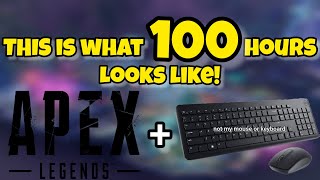 THIS is what 100 HOURS on MNK looks like! | Apex Legends | 400 Subscriber Special