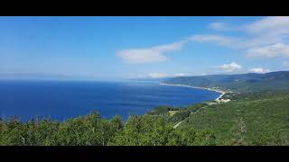 Day 49. Riding the Cabot Trail. Highly recommend!