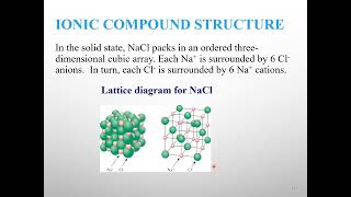 Chapter 11   Chemical Bonds