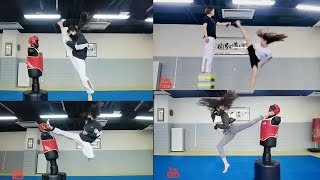 Amazing Taekwondo Girl Kicks and Best Skills