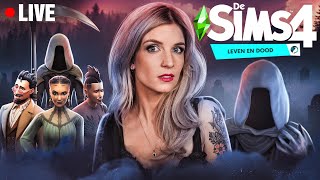 The Sims 4: Leven en Dood? VOOR HET EERST SPELEN! | OnneDi 🔴 LIVE