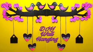 DIY Wall Hanging Craft Ideas | Wall Decoration Ideas | Love Birds Wall Hanging| Home Decorating Idea