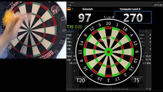 3-1 Sieg gegen den Dartsscorer   1x#180   #darts #video #videos