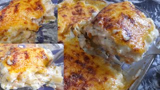 غراطان الخضر و صدر الدجاج مذاق خطير Gratin legumes au poulet