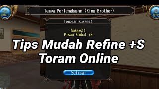 Tips Mudah Refine +S Toram Online | Refine Toram Online #toramonline #toramonlineindo