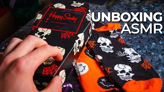 ASMR Unboxing Happy Socks Halloween Gift Box 🎃 (No Talking)