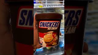 SNICKERS ICE CREAM | YUMMYLICIOUS #snickers #shorts