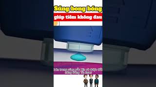 Súng bong bóng giúp tiêm không đau #shorts