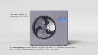 American Standard's Ultra Quiet Platinum 19 Variable Speed Low Profile Heat Pump